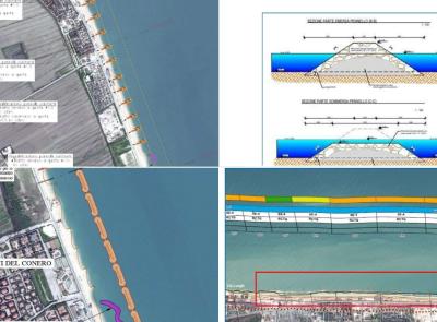 Porto Recanati, maxi variante per le scogliere di Scossicci: l'investimento sale a 10 milioni di euro
