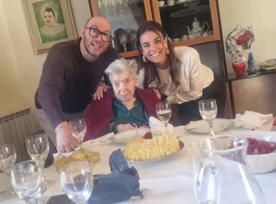 Cento candeline per Lina Catarini: è festa a Matelica