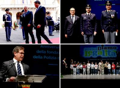 Macerata festeggia i 174 anni della Polizia: "Nel 2025 meno scippi, ma più furti in casa: 51 gli arresti" (FOTO e VIDEO)