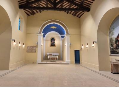 Tolentino, riapre al culto la chiesa della Divina Pastora
