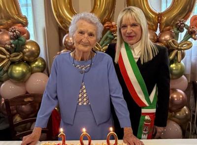 San Severino festeggia i 100 anni di Maria Carletti: è festa nella comunità di Colleluce