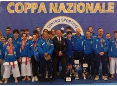 Karate, trionfo del Kyu Shin Tarulli: 40 medaglie alla Coppa Nazionale Csen a Pescara