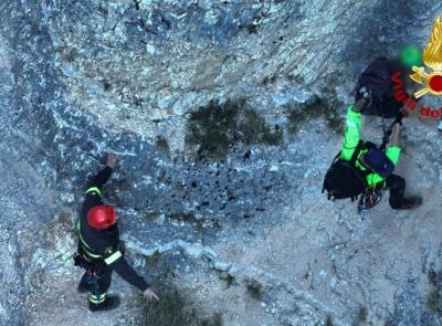 Paura a Fiastra, ragazza  rimasta bloccata alle Lame Rosse