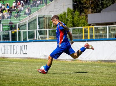 Maceratese battuta a Chieti 1-0 ma salva: decisiva la differenza reti sul Sora