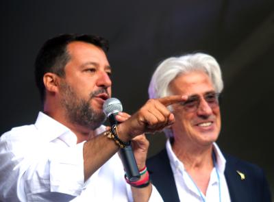 Macerata, arriva Salvini per spingere il Parcaroli bis: visiterà il cantiere del ponte di Piediripa