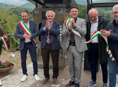 Camporotondo, inaugurata la Casa dell'acqua: erogazione gratis per tutto il mese di maggio