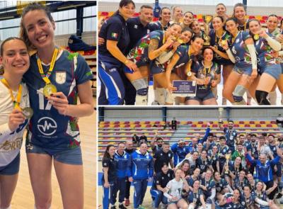 Mondiali volley Polizie, l'Italia è campione: la comandante di Pollenza e due agenti maceratesi sul tetto del mondo