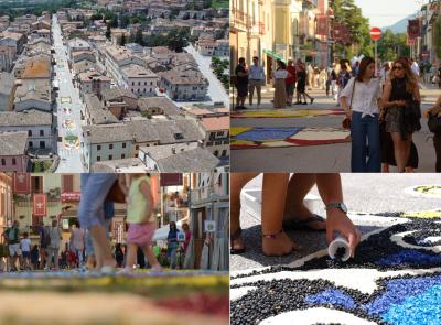 Infiorata Castelraimondo 2026: programma, date ed eventi dal 2 al 7 giugno