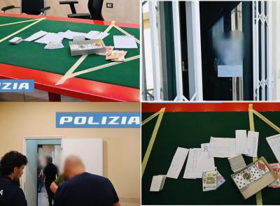 Civitanova, scoperta bisca clandestina in un circolo privato: 11 denunciati