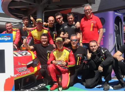 GT Italiano Sprint, capolavoro Mrnc12: la squadra civitanovese vola in classifica
