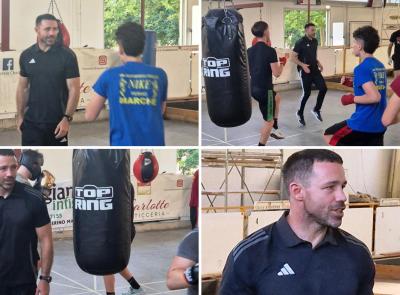 San Severino, grande successo per lo stage con l'ex campione del mondo Giovanni De Carolis