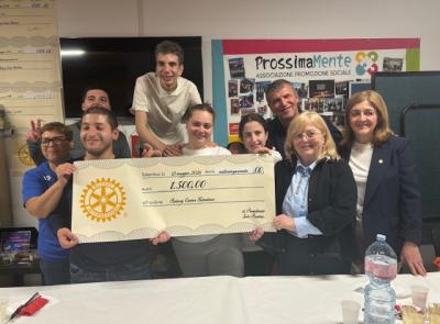 Rotary Tolentino rinnova il sostegno ai ragazzi del Rotary Center