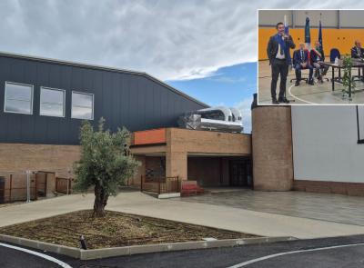 Camerino, inaugurata la palestra dell'IIS Varano-Antinori: intervento da un milione di euro della Provincia