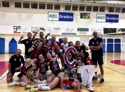 Volley, la Treiese femminile vola in Serie C: decisiva la vittoria a Gradara nei play-off