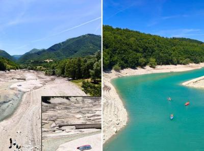 Lago di Fiastra, nessun allarme: "Il livello dell’acqua si è abbassato per lavori alla diga"