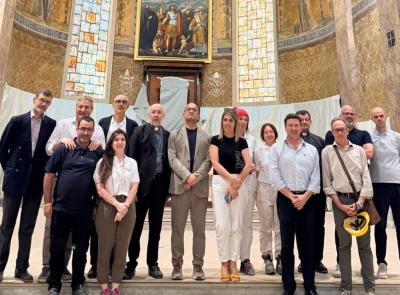 Tolentino, San Catervo rinasce: "Cantiere all’80%, riapertura nell’autunno 2026”