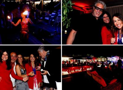 La notte in rosso di Otto Seaside: tre anni di successi tra show dinner e sound ricercato (FOTO e VIDEO)