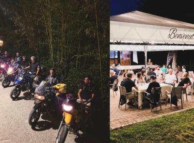 San Severino, torna il Motogiro dei Castelli: motori, castelli e aperitivo a bordo piscina a Villa Berta
