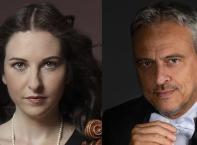 Civitanova Classica, la violinista star Alissa Margulis all'Auditorium San Francesco: concerto speciale con Lorenzo Di Bella