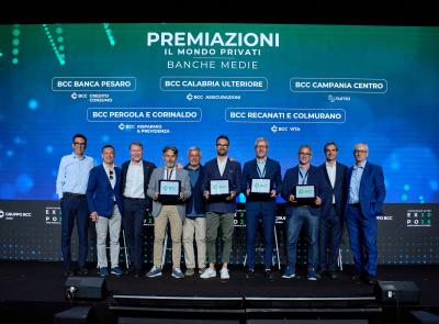 Bcc di Recanati e Colmurano sul podio: primo posto assoluto tra le "Banche medie" del Gruppo Iccrea