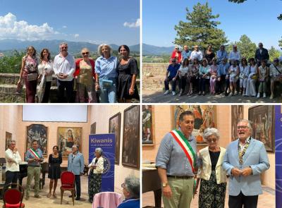 Kiwanis Club Macerata a San Ginesio: una giornata tra cultura, amicizia e solidarietà per l’Eritrea