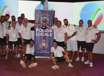 Crescentini e Cardorani campioni d’Italia di calcio a 5: il tricolore delle Polizie Locali premia anche San Severino