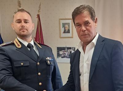 Macerata, nuovo funzionario in Questura: prende servizio il commissario Marco Angelo Martello