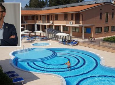 Terme di Sarnano, Fantegrossi: "Mai avuto il certificato antincendio, pronti al bando di privatizzazione"