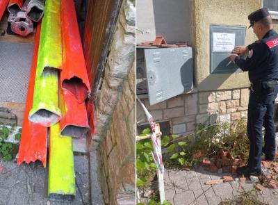 Ricostruzione- Scoperto amianto in un cantiere a Matelica: sequestrati due edifici, quattro indagati