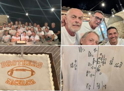 Quarant'anni dopo il primo campionato: emozionante reunion dei Brothers Macerata