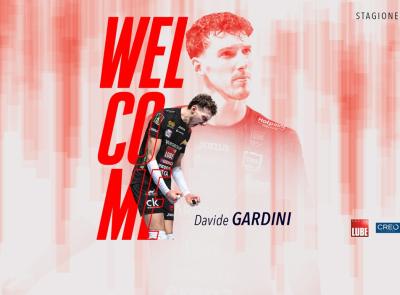 Lube, colpo di mercato: arriva Davide Gardini, è un ritorno in biancorosso