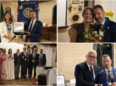 Rotary Club Macerata "Matteo Ricci", passaggio di consegne: Francesca Accorsi è la nuova presidente