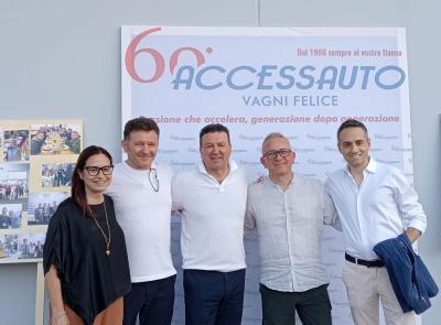 Tolentino, Accessauto Vagni festeggia 60 anni di attività