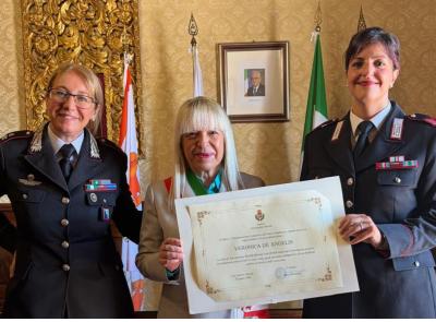 San Severino saluta Veronica De Angelis: per l'appuntato dei Carabinieri prestigiosa missione all'Onu