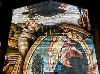 Sarnano inaugura la nuova Pinacoteca Comunale tra arte, videomapping e grande partecipazione