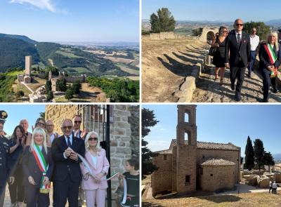 San Severino, il Castello di Pitino riapre al pubblico: un investimento da 1,7 milioni (FOTO e VIDEO)