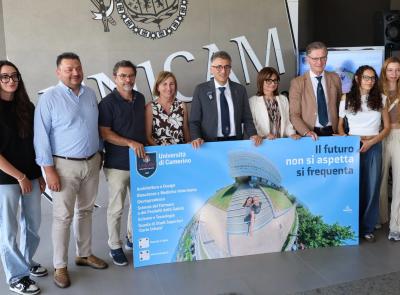 "Il futuro non si aspetta, si frequenta": Unicam lancia la campagna immatricolazioni 2026/2027 (VIDEO e FOTO)