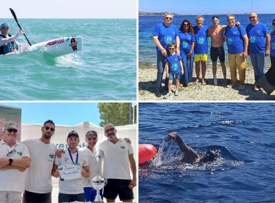 Stretto di Messina andata e ritorno: la straordinaria doppia impresa dell'atleta Alessandro Gattafoni