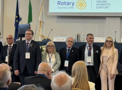 Un tolentinate alla guida del Rotary: Stefano Gobbi nuovo governatore del Distretto 2090