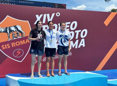 La maceratese Maria Chiara Cera conquista l’argento al Foro Italico nei 100 dorso