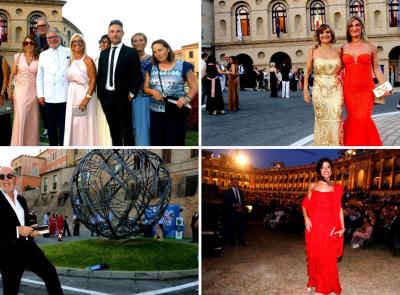 Sul red carpet del Nabucco a Macerata va in scena la "rivoluzione casual"