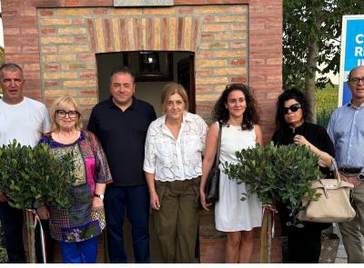 Regnano ritrova la sua edicola: il Rotary Tolentino restituisce alla comunità la Madonna della Tempesta