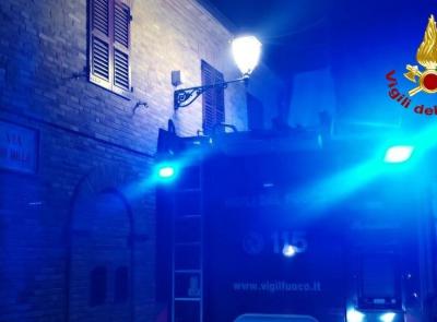 Principio d'incendio in una Rsa a Treia, nessun ferito o intossicato