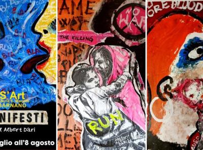 Sarnano, l’arte di Paul Albert Dari arriva in anteprima con “Manifesto”