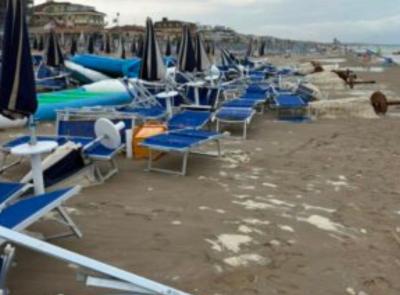 Maltempo sul Maceratese: grandine, vento forte e danni tra Porto Recanati e Civitanova