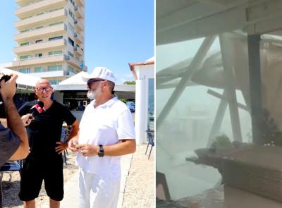 Porto Recanati, il Bora Bora conta i danni: "Temporale devastante, Il gazebo è volato via in pochi minuti" (VIDEO)