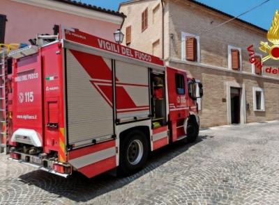 Treia, fumo nella RSA: vigili del fuoco sul posto