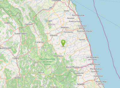 Scossa di terremoto nel Maceratese: magnitudo 3.2 vicino a Penna San Giovanni