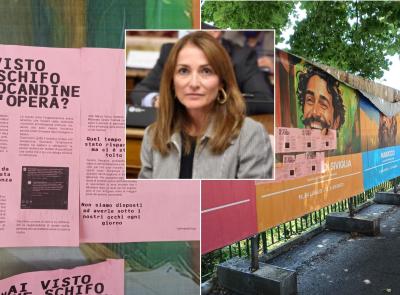 Macerata, vandalizzati i manifesti del Mof, Benedetti: "Un gesto incivile"