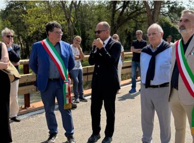 Nuovo ponte di Ripaiolo, Colmurano ritrova un collegamento strategico con la Statale 78